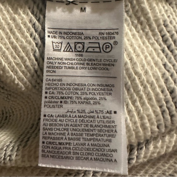 Lightweight Striped Old navy Sweatshirt - Picture 6 of 6